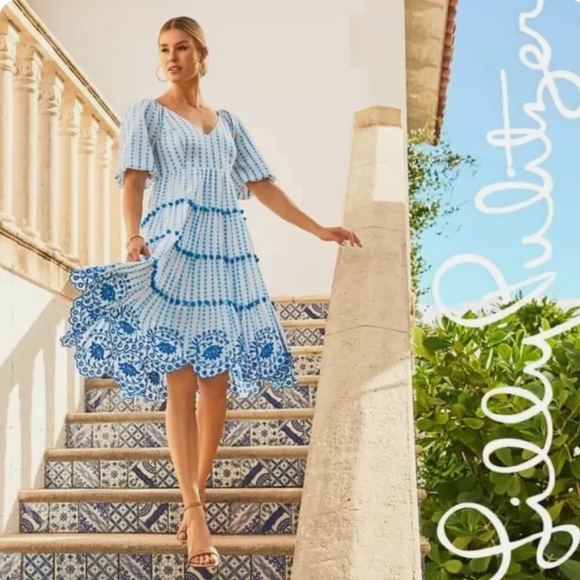 NWOT Lilly Pulitzer Sidney Midi Dress - Picture 2 of 6